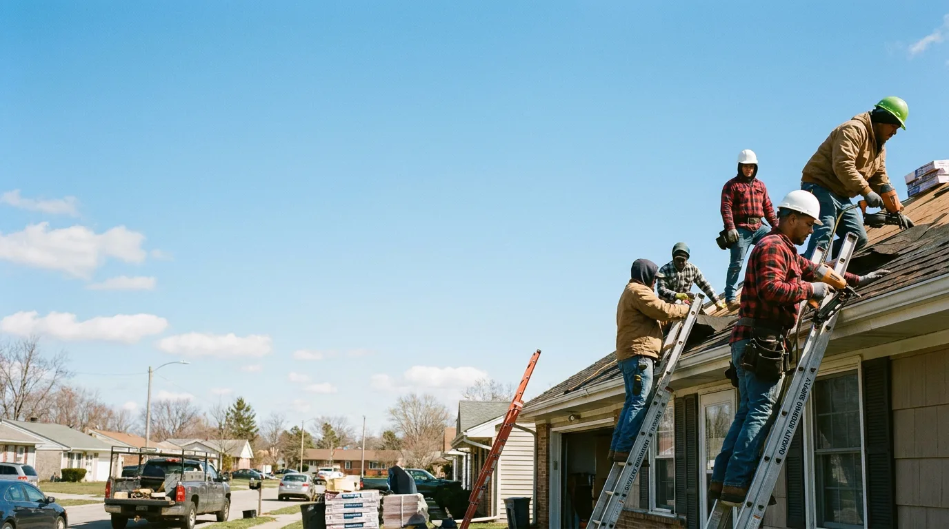 Roofing in Buffalo Prairie, IL near me